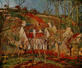 Pissarro Camille 1830 1903 The Red Roofs A4 Photo Print