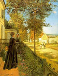 Pissarro Louveciennes The Road To Versailles A4 Photo Print