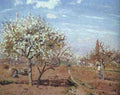Pissarro Orchard In Bloom At Louveciennes A4 Photo Print