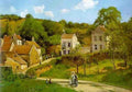 Pissarro The Hermitage At Pontoise A4 Photo Print
