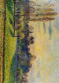 Pissarro view of bazincourt sunset A4 Photo Print