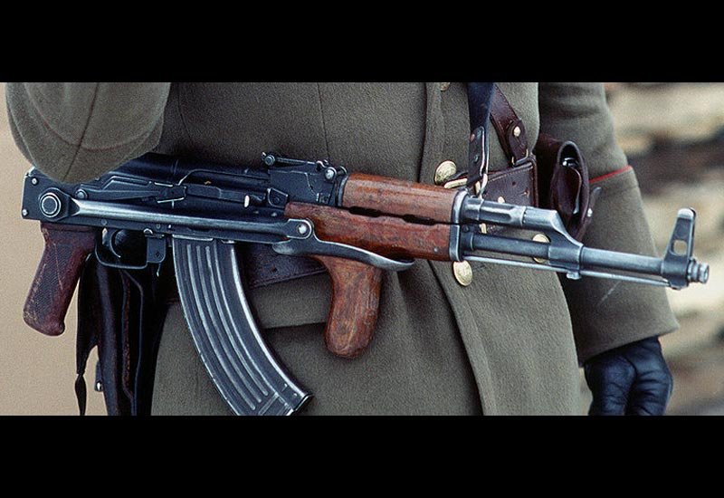 Pistol Mitraliera Model 1965 Assault Rifle A4 Photo Print