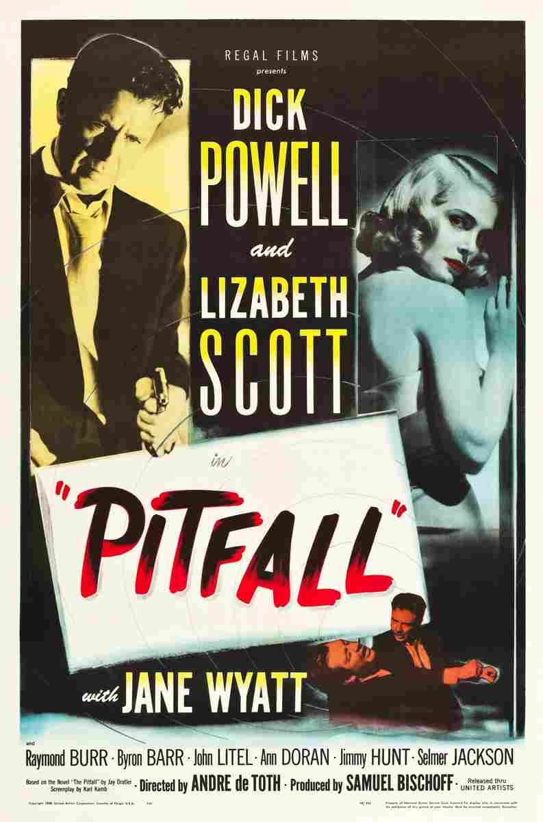 Pitfall 1948 01  film star poster A4 Photo Print