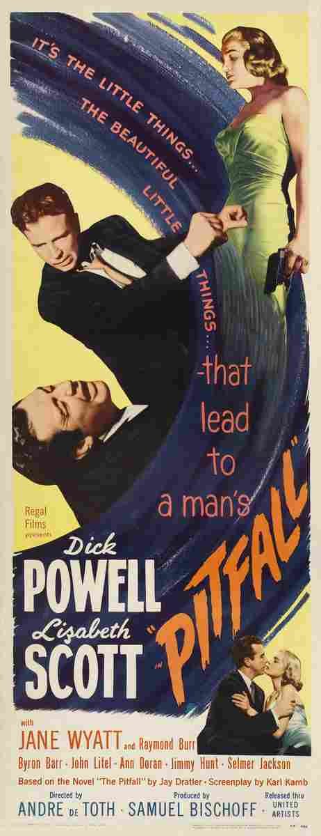 Pitfall 1948 03  film star poster A4 Photo Print