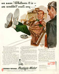 Pitney Bowes Meter 7 1950s Vintage Retro Advert Poster