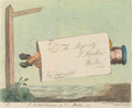 Pitt Scroll London GB Cartoon Vintage Retro Advert Poster