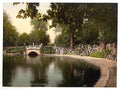 Pittville Gardens Cheltenham Vintage A4 Photo Print