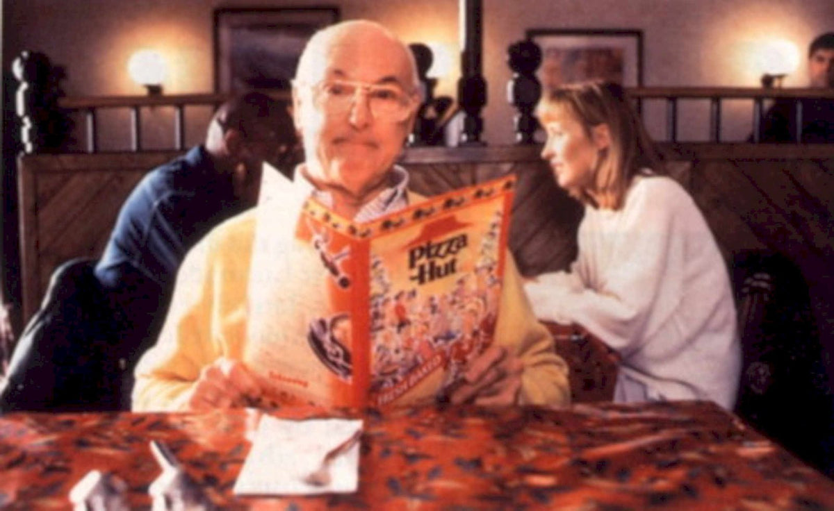 Pizza Hut Blume 1990s Vintage Retro Advert