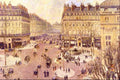 Place Du Theatre Francais Soleil Pissaro Impressionism A4 Photo Print