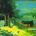 Place For Bading Renoir A4 Photo Print