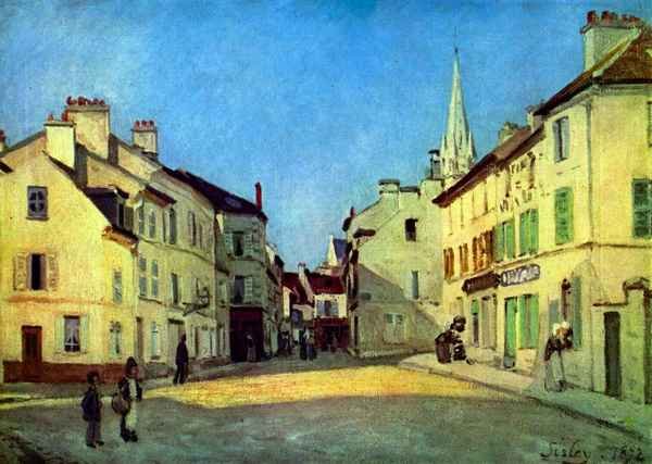 Place at Argenteuil by Sisley Impressionism A4 Photo Print