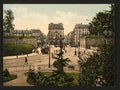 Place des Portes Brest Vintage A4 Photo Print