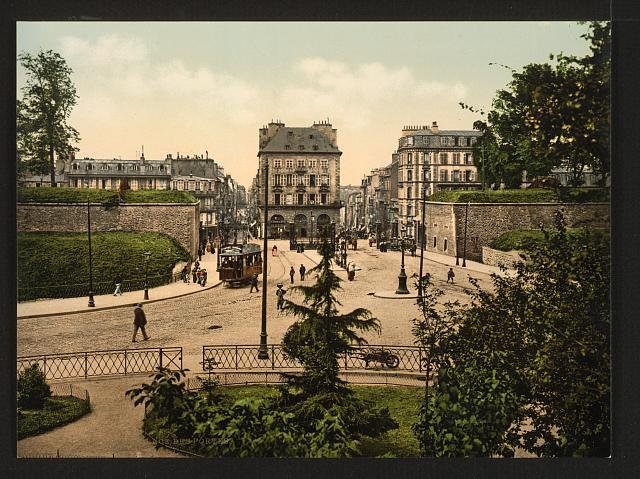 Place des Portes Brest Vintage A4 Photo Print