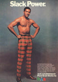 Plaid Pantsuit 1970s 1970s Vintage Retro Advert