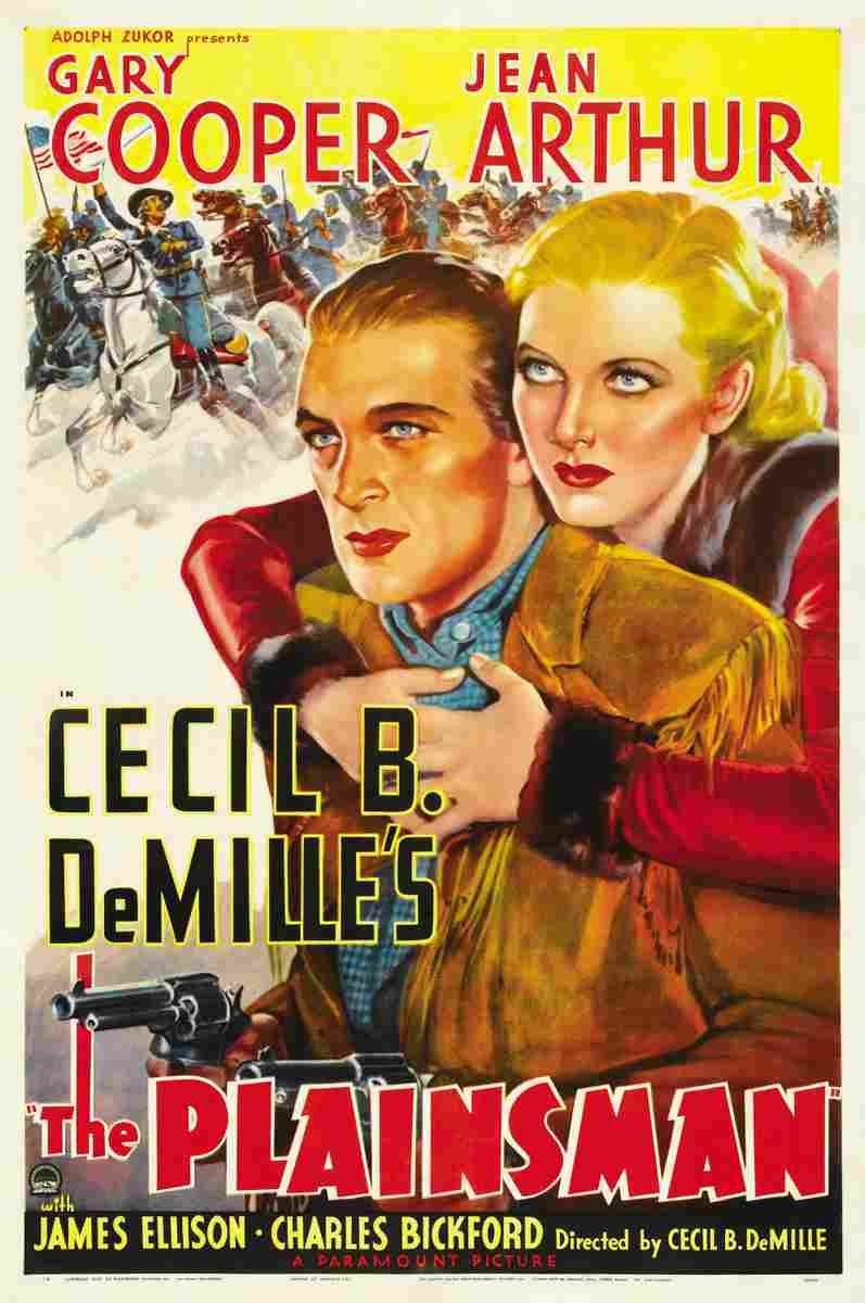 Plainsman The 1936 01  film star poster A4 Photo Print