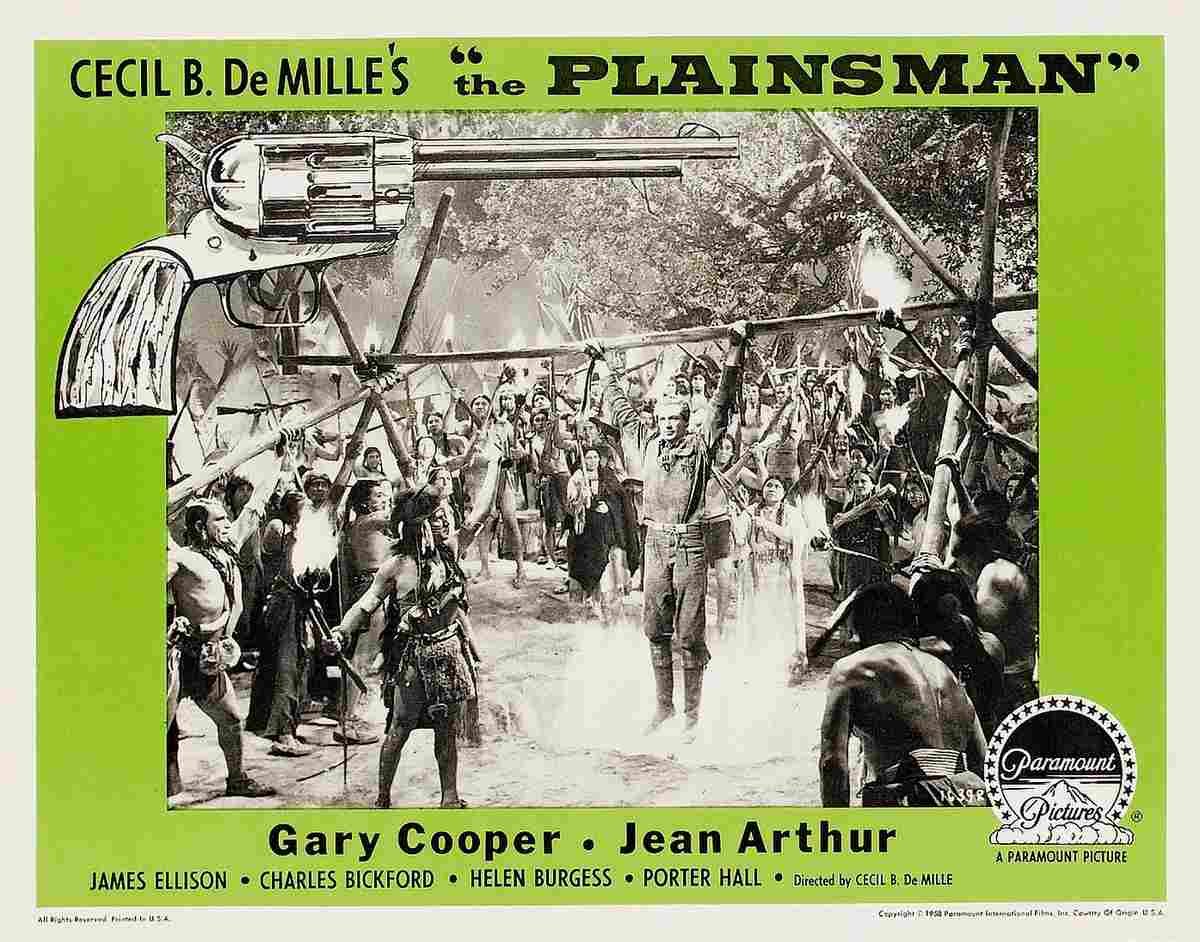 Plainsman The 1936 08  film star poster A4 Photo Print
