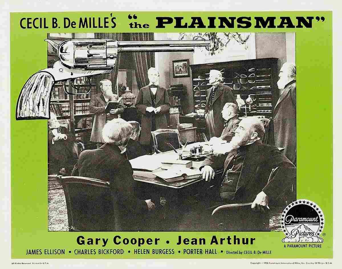 Plainsman The 1936 10  film star poster A4 Photo Print