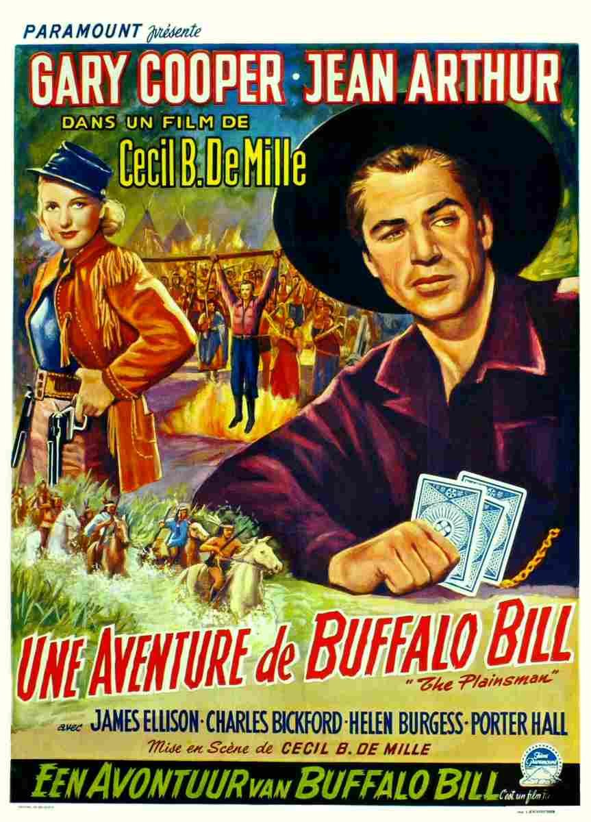 Plainsman The 1936 13  film star poster A4 Photo Print