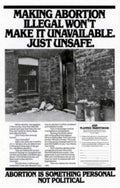 Planned Parenthood Poster 1980s Vintage Retro Advert