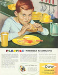 Plastic Boy Table 1950s Vintage Retro Advert Poster
