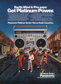 Platinum Stereo Radios 1980s Vintage Retro Advert