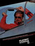 Playboy Eyewear Pilot 1980s Vintage Retro Advert