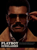 Playboy Sunglasses Afro 1980s Vintage Retro Advert