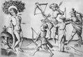 Playing Cards Master of the German active 1435 1455 Art A4 Photo Print