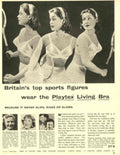 Playtex Living Bra 2 1950s Vintage Retro Advert Poster