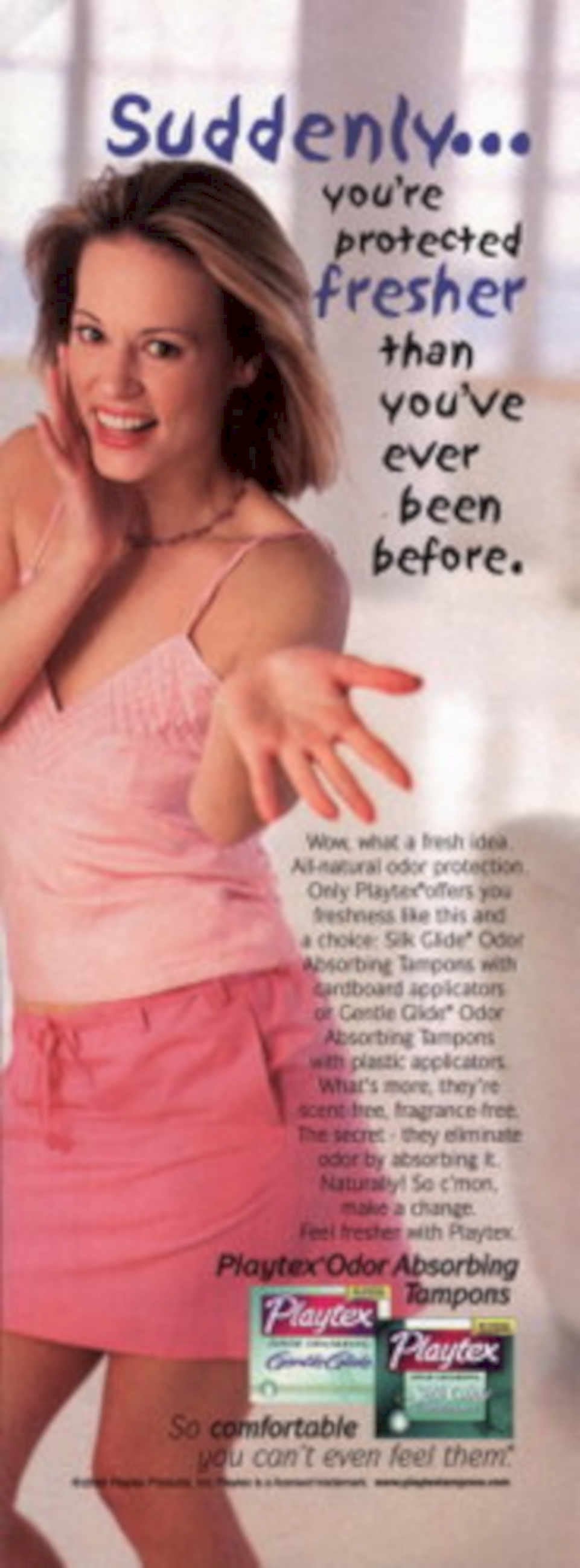 Playtex Tampons Beach 1970s Vintage Retro Advert