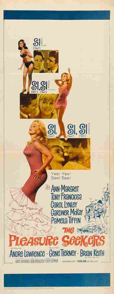 Pleasure Seekers The 10  film star poster A4 Photo Print