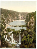 Pletvicerseen Ermitensee Croatia Vintage A4 Photo Print