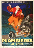 Plombieres Spa Jean D Ylen 1930S French Vintage Advert A4 Photo Print