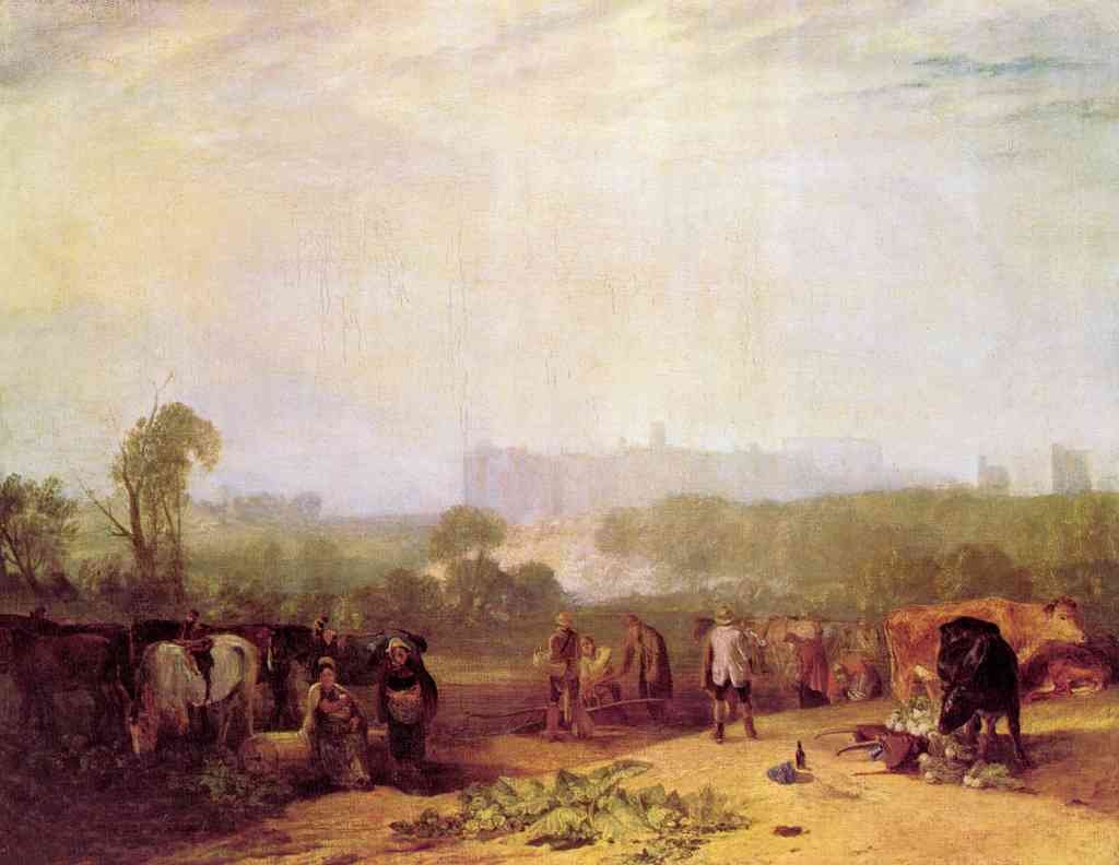 Plowing Up Turnips Near Slough Joseph Mallord Turner A4 Photo Print