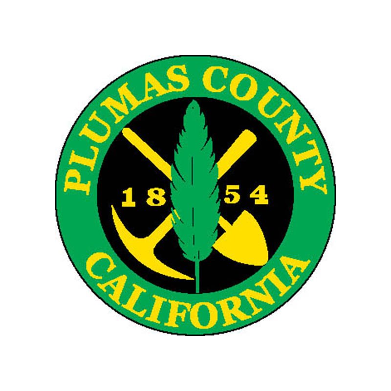 Plumas County Seal N6560 A4 Photo Print