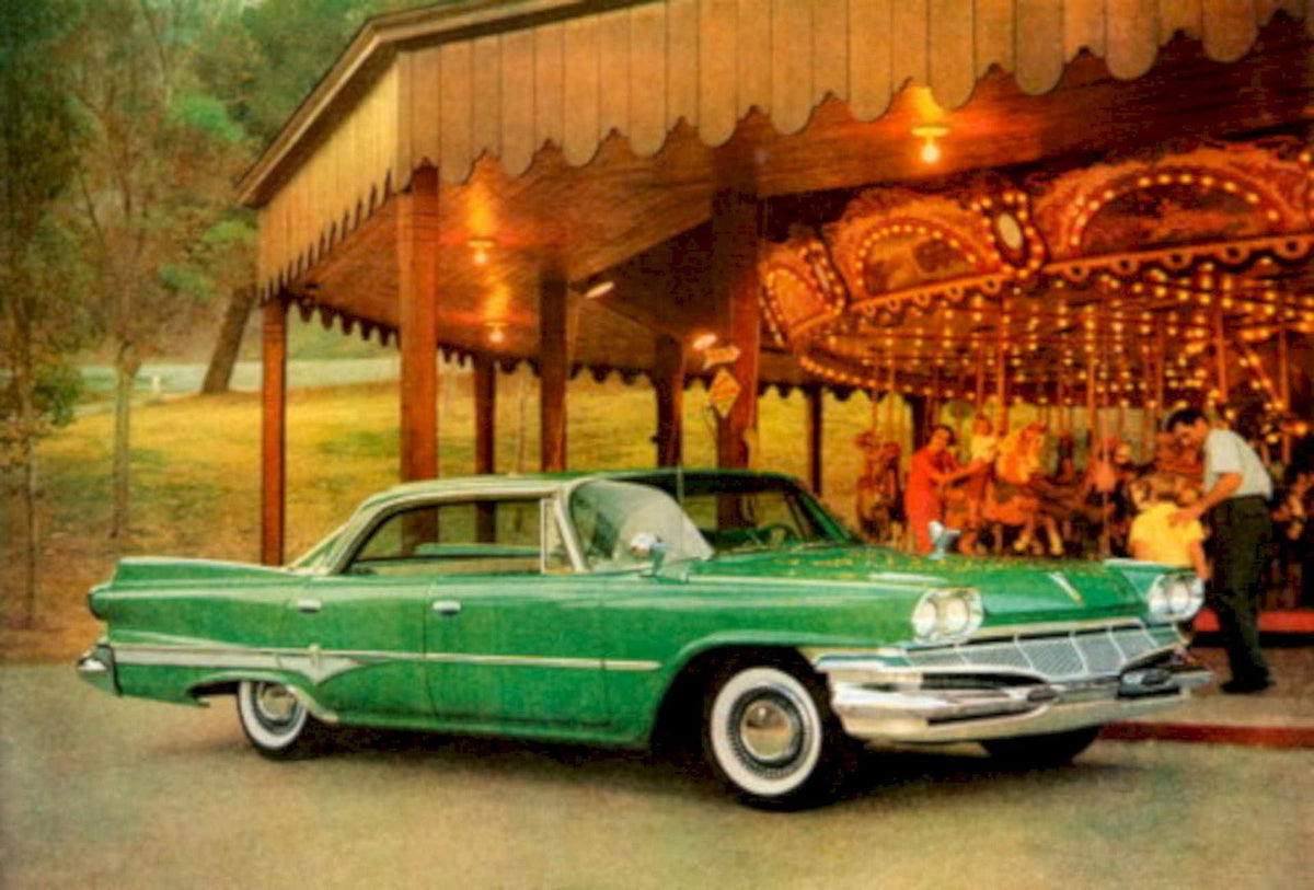 Plymouth Carousel Savoy 1960s Vintage Retro Advert