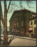 Plymouth Church Brooklyn NY Vintage A4 Photo Print