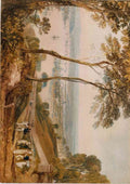 Plymouth Dock From Mount Edgecombe From Cookes Picturesque Views Of The Southern Coast 2 A4 Photo Print