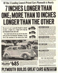 Plymouth Road King 1930s Vintage Retro Advert Poster
