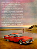Plymouth Solid Beauty 2 1960s Vintage Retro Advert