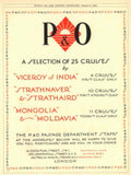 Po Cruises 1990 1930s Vintage Retro Advert Poster