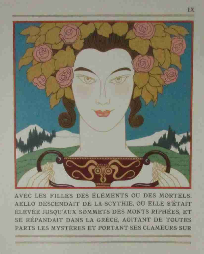 Poemes En Posse George Barbier 02 A4 Photo Print