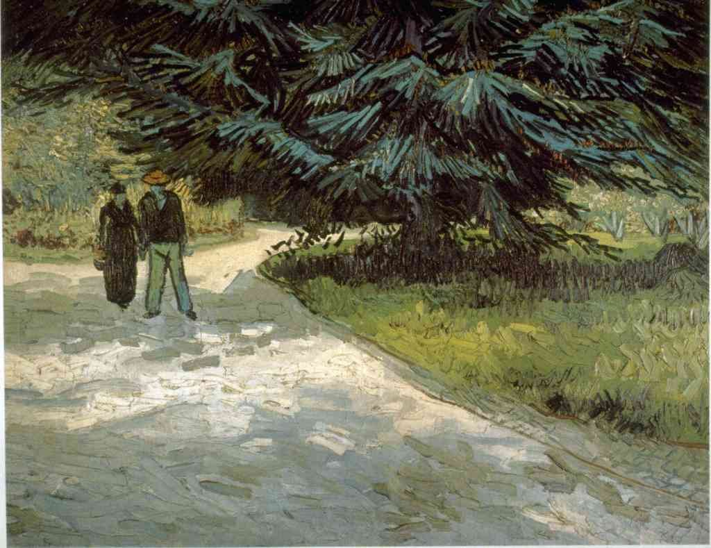 Poets Garden Iii Van Gogh A4 Photo Print