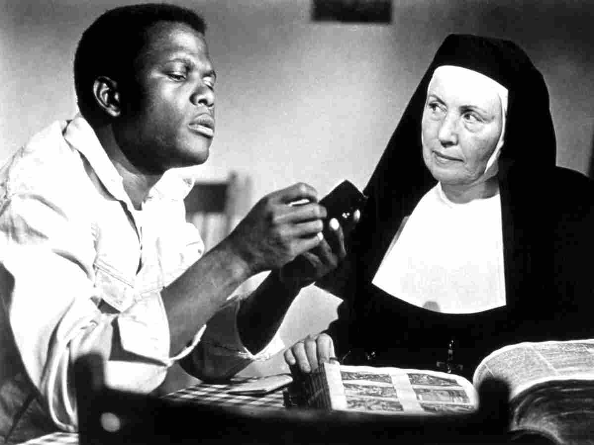 Poitier Sidney Lilies of the Field z1 film star poster A4 Photo Print
