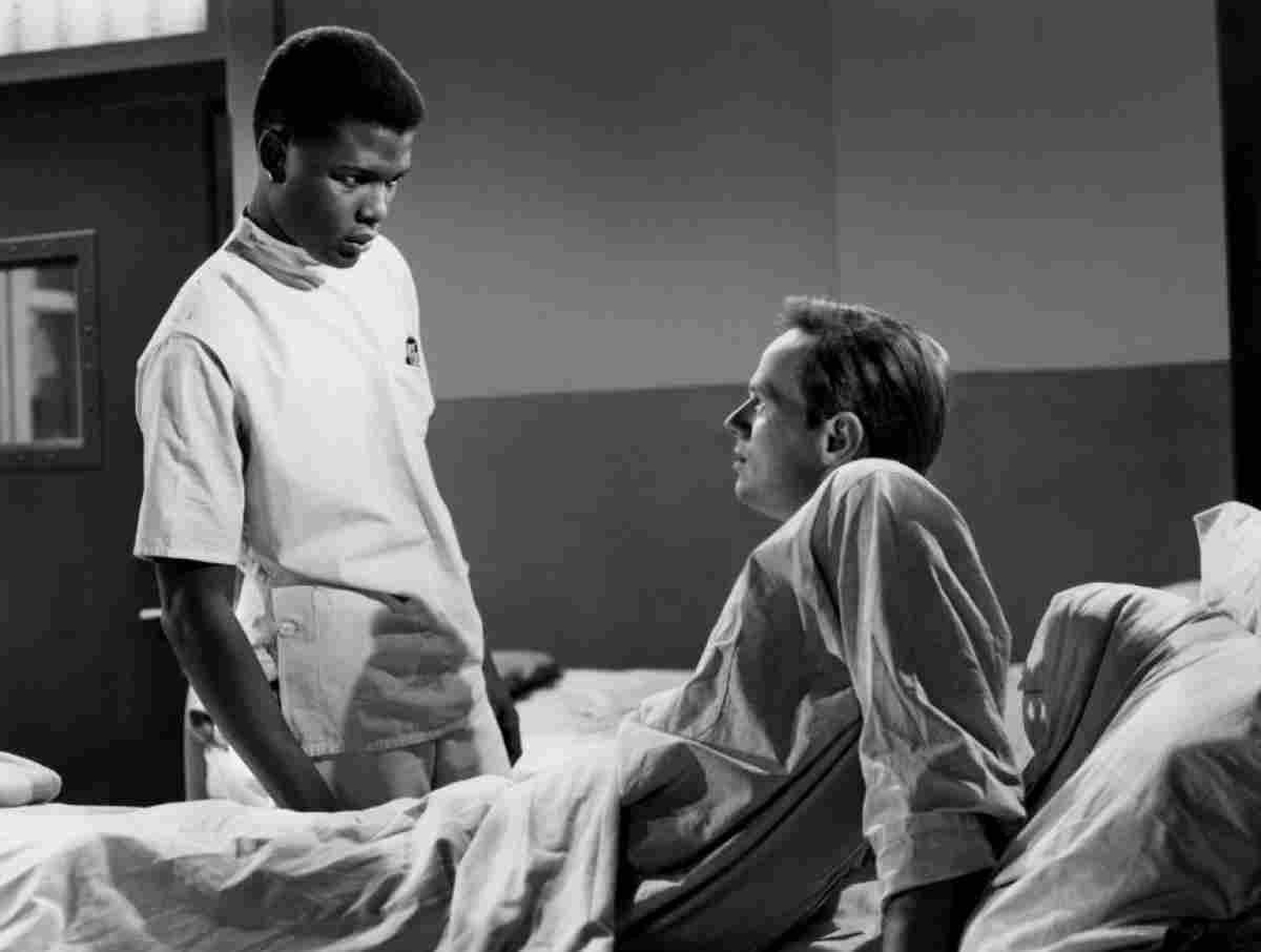 Poitier Sidney No Way Out z4 film star poster A4 Photo Print