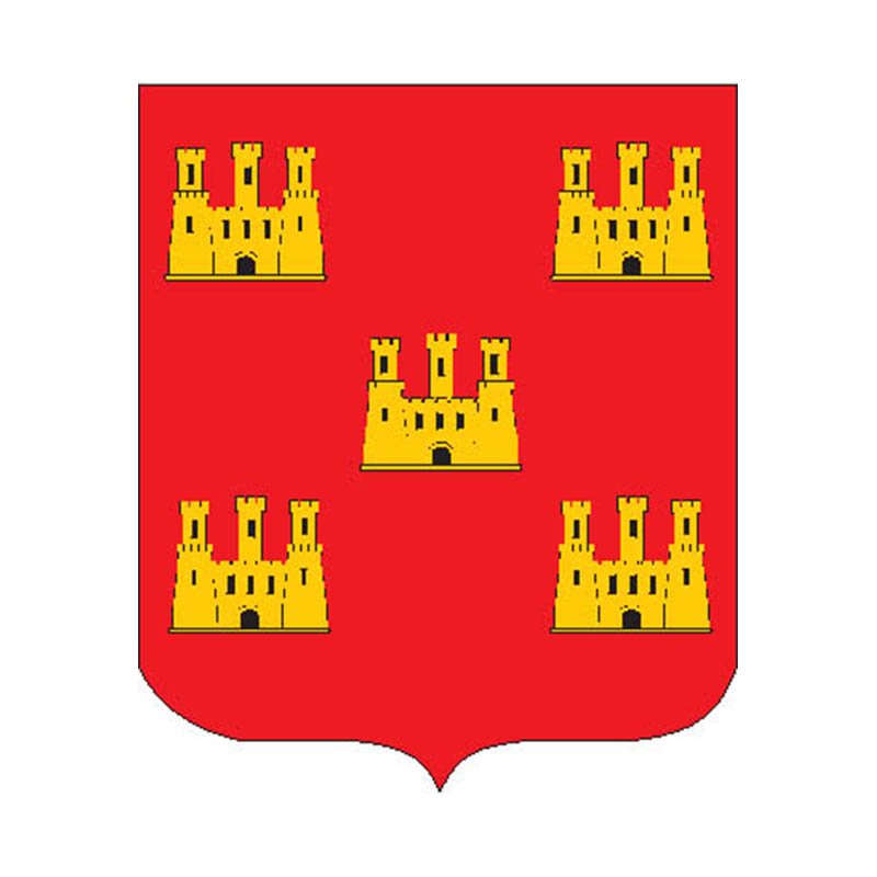 Poitou Prov Coat Of Arms N3182 A4 Photo Print