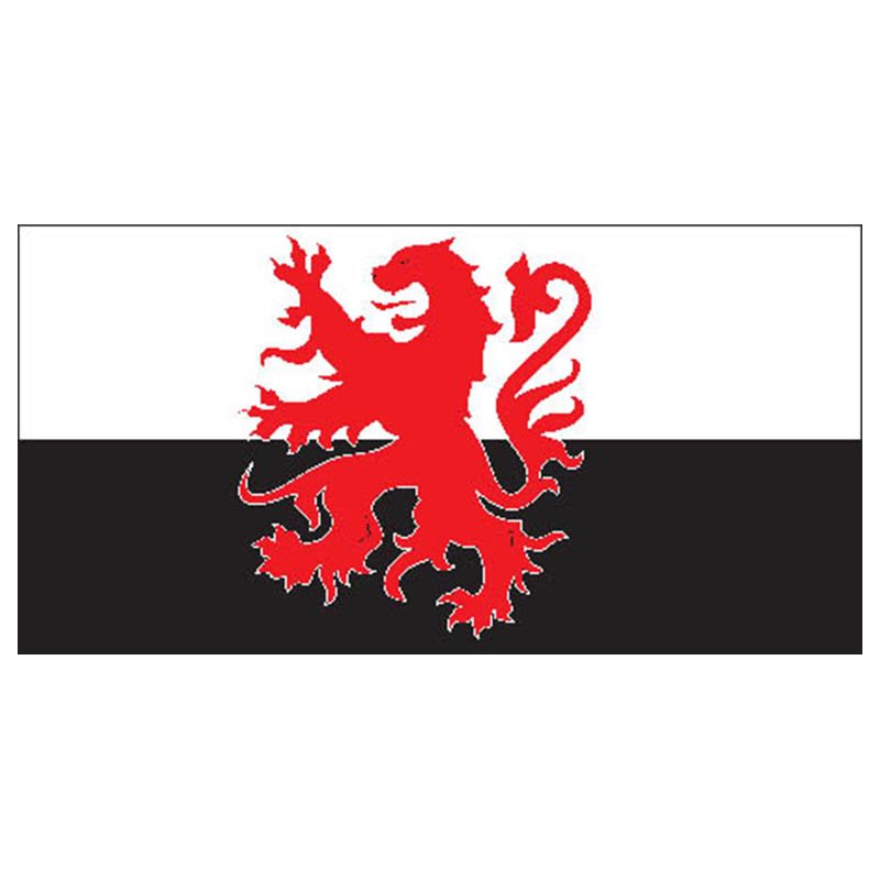 Poitou Prov Flag N3183 A4 Photo Print