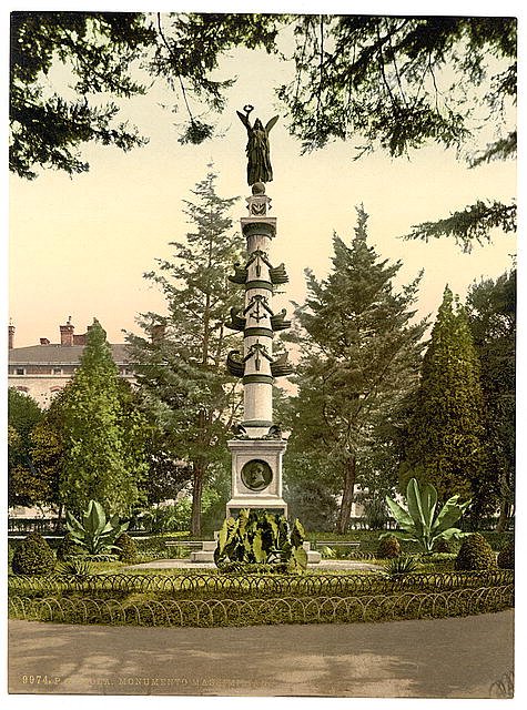 Pola Maximilians Monument Istria Vintage A4 Photo Print