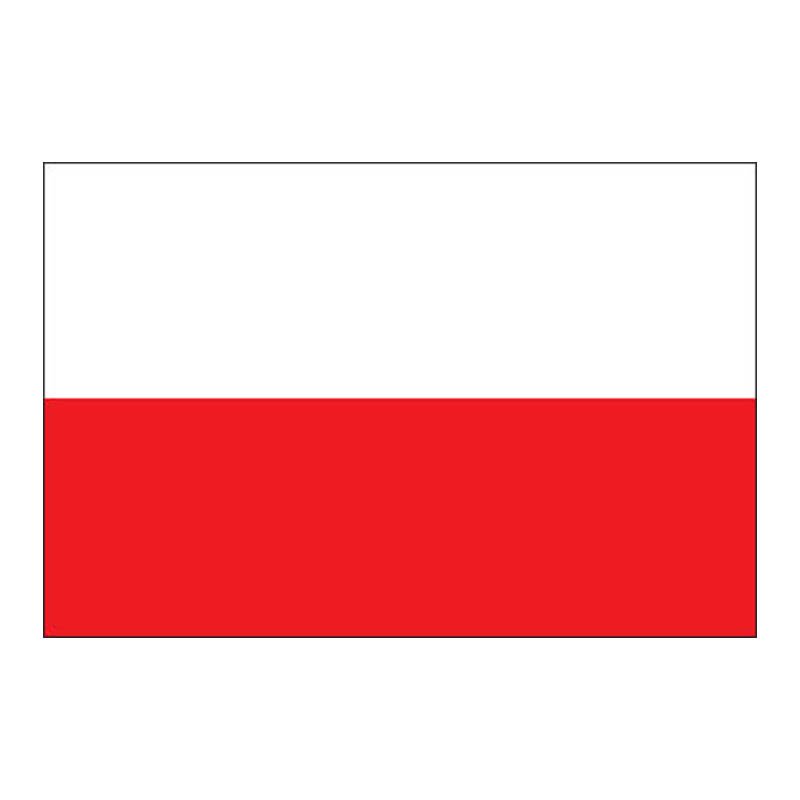 Poland Flag N1357 A4 Photo Print