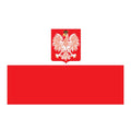 Poland Flag N1358 A4 Photo Print